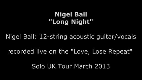 Nigel Ball performing 